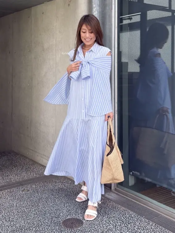 GRACE CONTINENTAL yukimi yonee コーディネート画像