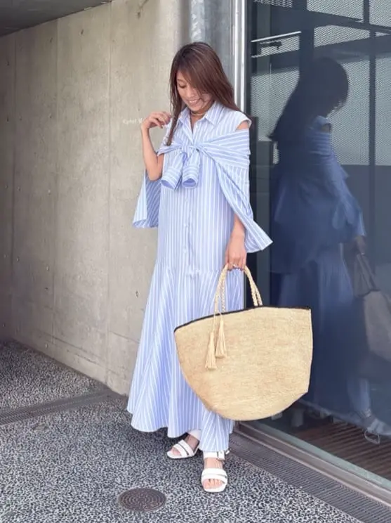 GRACE CONTINENTAL yukimi yonee コーディネート画像