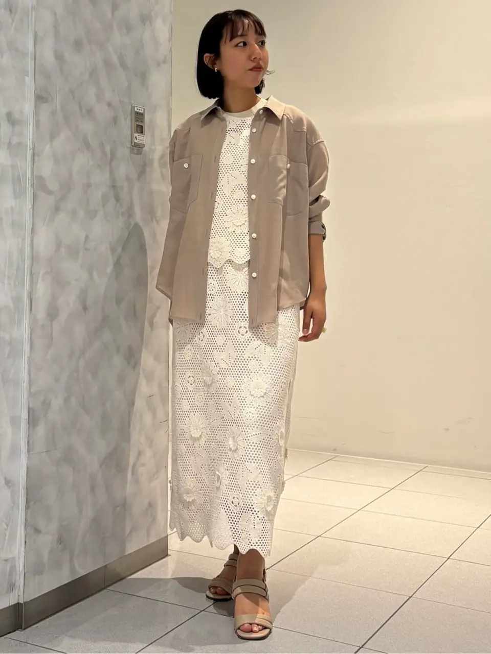 GRACE CONTINENTAL 岩永 春佳 コーディネート画像