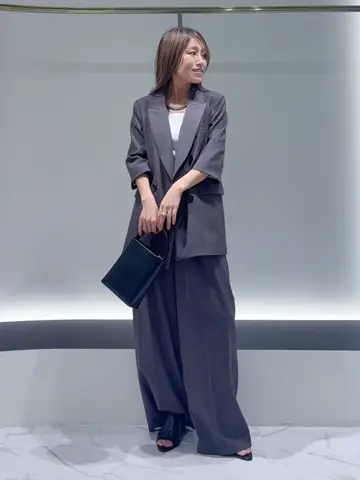 GRACE CONTINENTAL yukimi yonee コーディネート画像