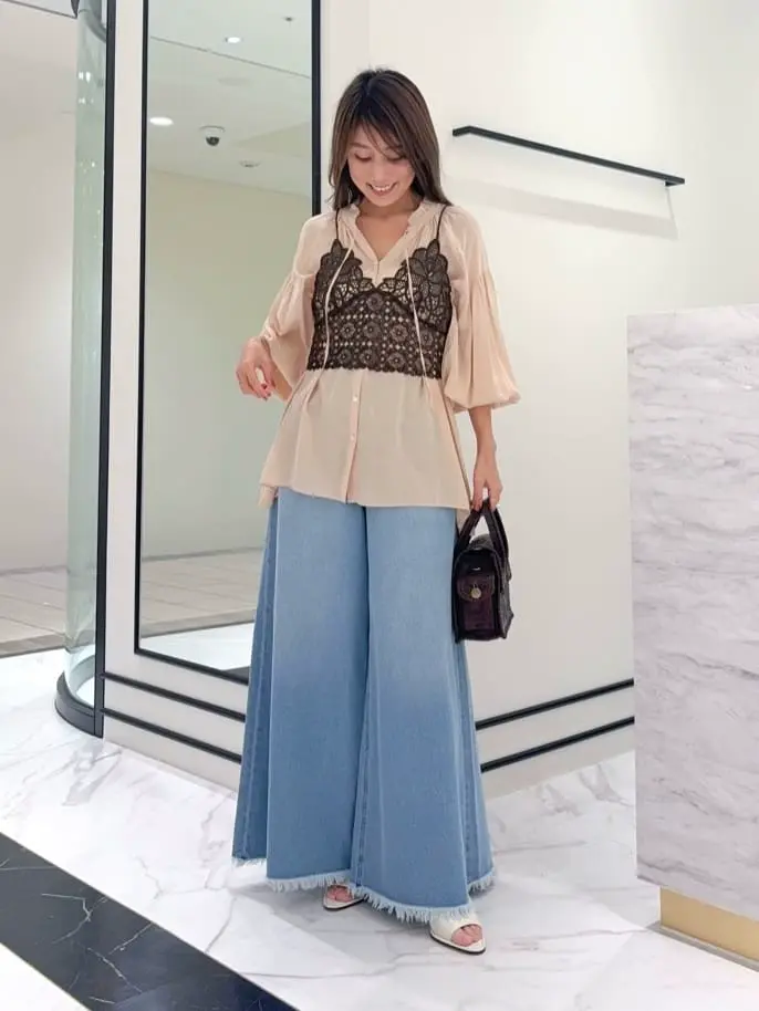 GRACE CONTINENTAL yukimi yonee コーディネート画像