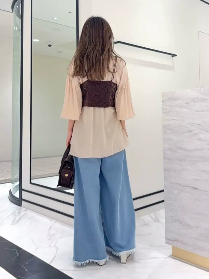 GRACE CONTINENTAL yukimi yonee コーディネート画像