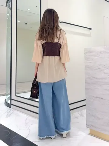 GRACE CONTINENTAL yukimi yonee コーディネート画像