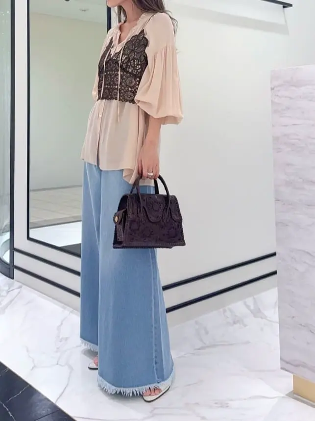 GRACE CONTINENTAL yukimi yonee コーディネート画像