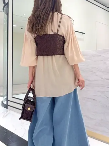 GRACE CONTINENTAL yukimi yonee コーディネート画像