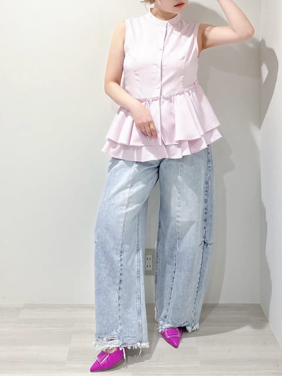 GRACE CONTINENTAL SAYUMI Nagashima コーディネート画像