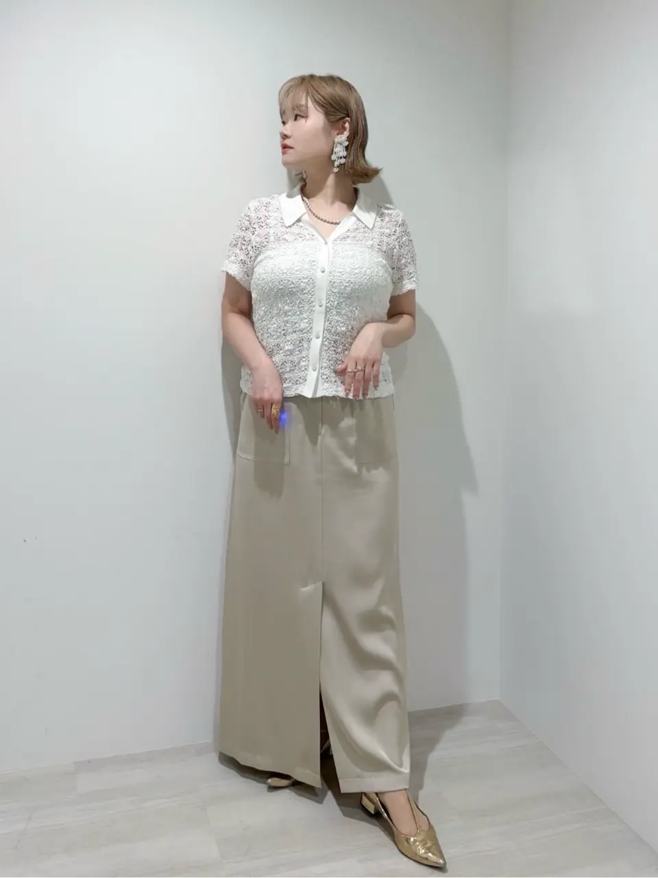 GRACE CONTINENTAL SAYUMI Nagashima コーディネート画像