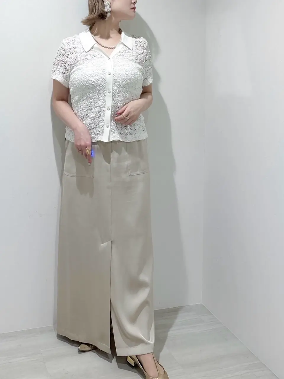 GRACE CONTINENTAL SAYUMI Nagashima コーディネート画像