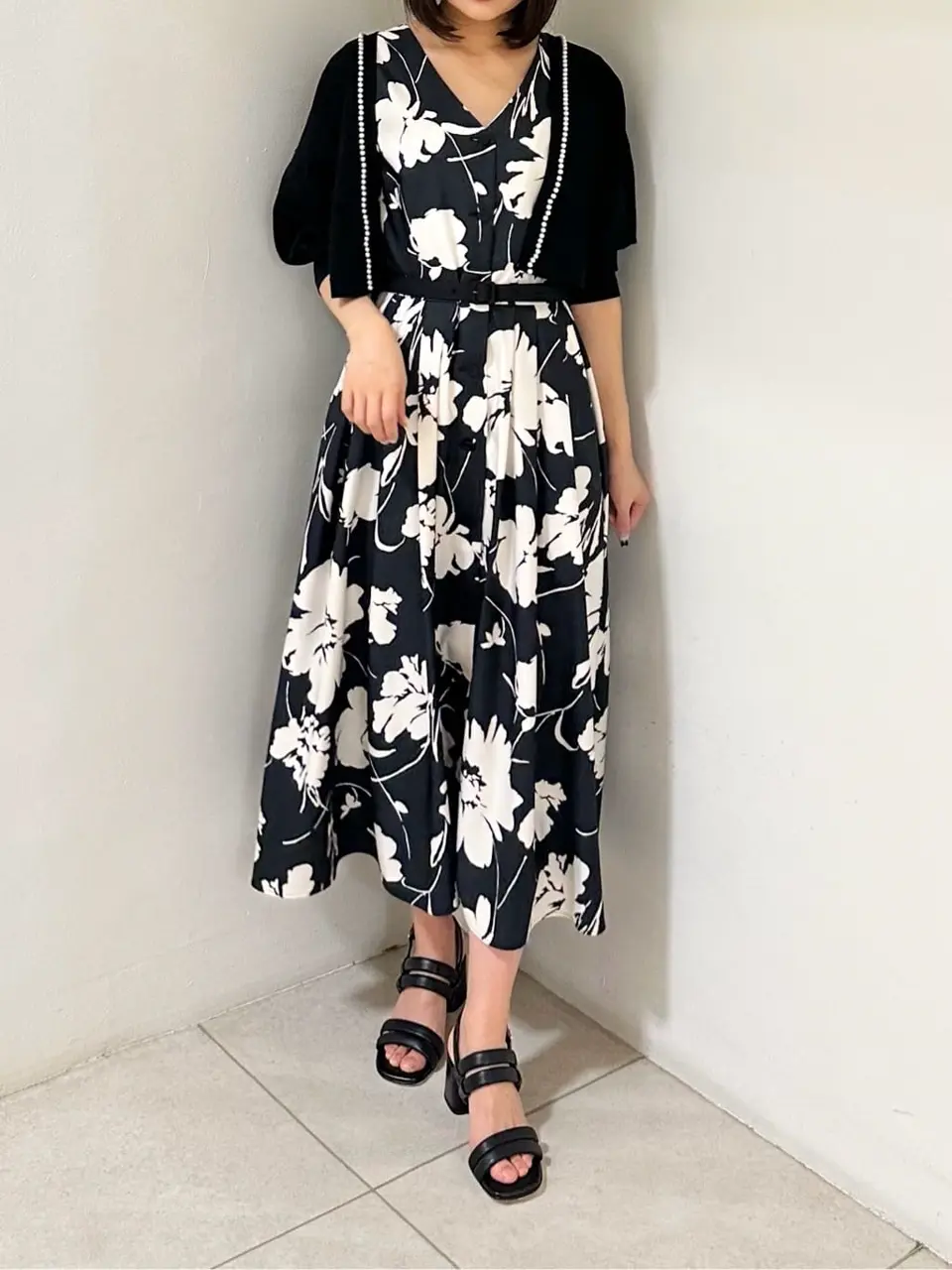 GRACE CONTINENTAL MORITA AI コーディネート画像