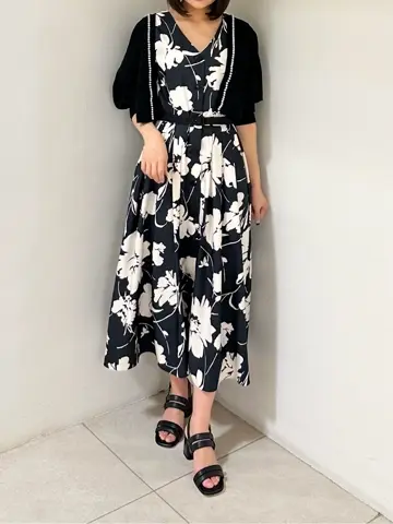 GRACE CONTINENTAL MORITA AI コーディネート画像