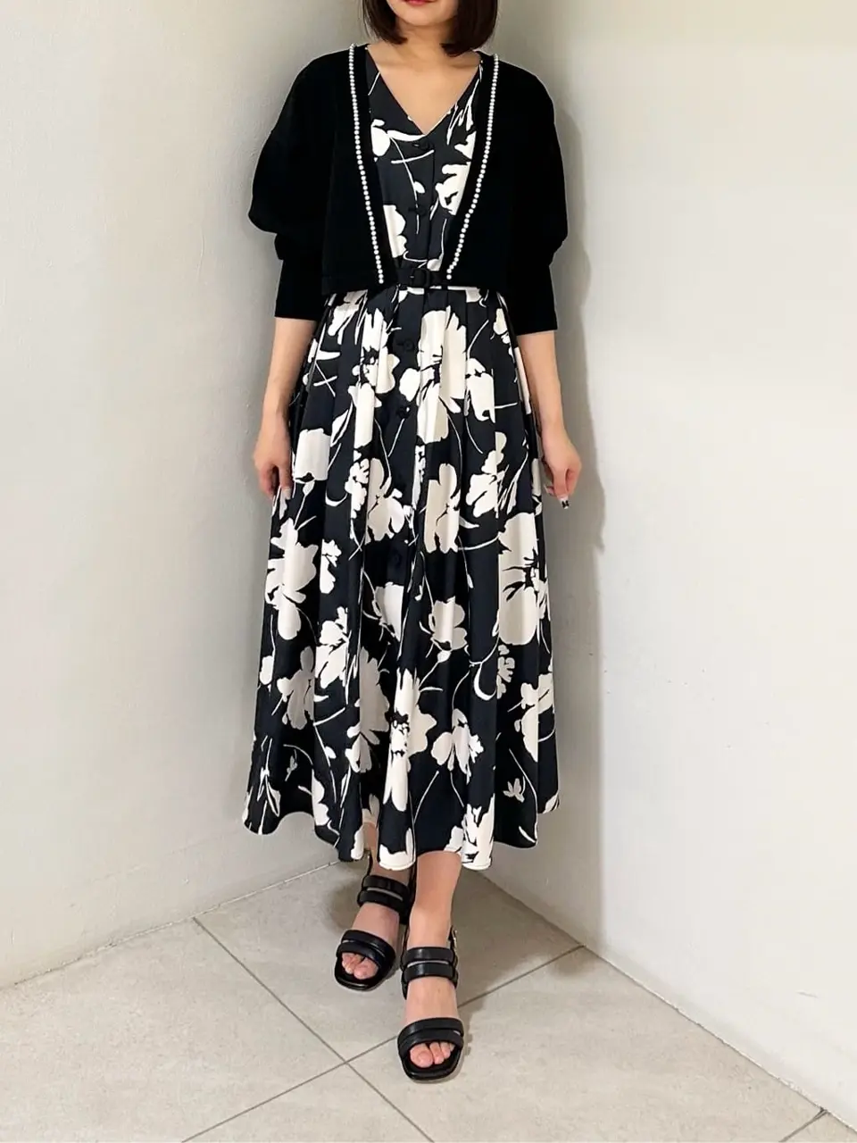 GRACE CONTINENTAL MORITA AI コーディネート画像