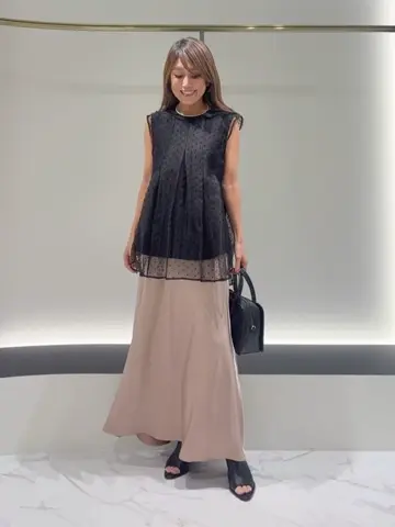 GRACE CONTINENTAL yukimi yonee コーディネート画像