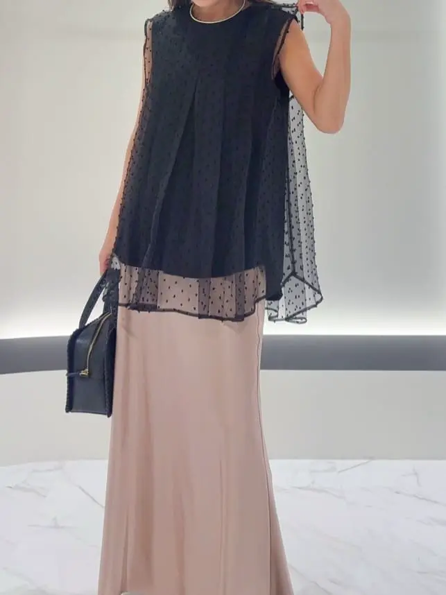 GRACE CONTINENTAL yukimi yonee コーディネート画像