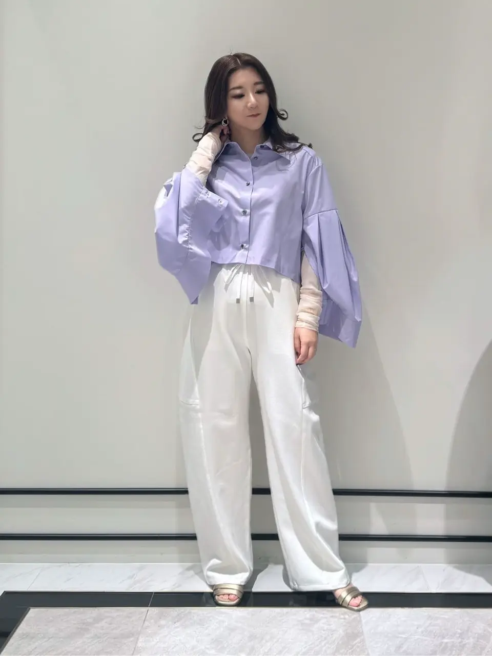 GRACE CONTINENTAL MOMOKO コーディネート画像