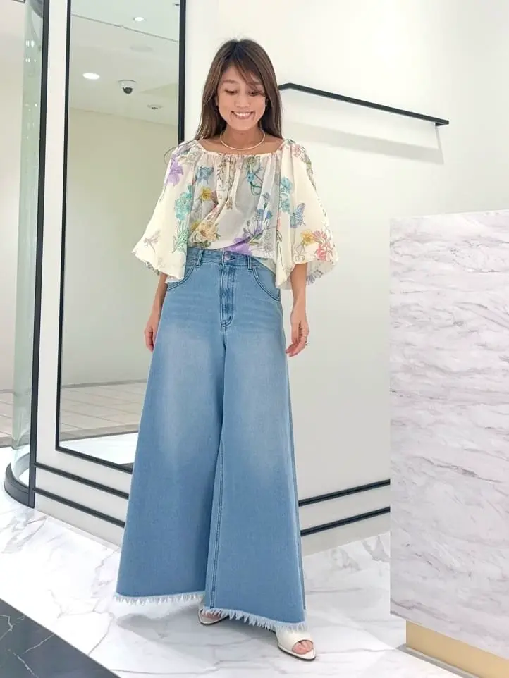 GRACE CONTINENTAL yukimi yonee コーディネート画像