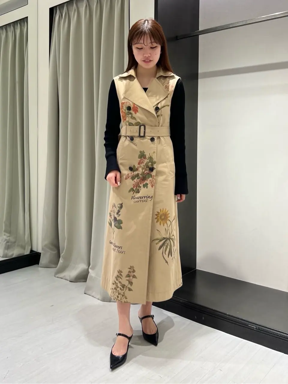 GRACE CONTINENTAL 赤坂 梨来 コーディネート画像