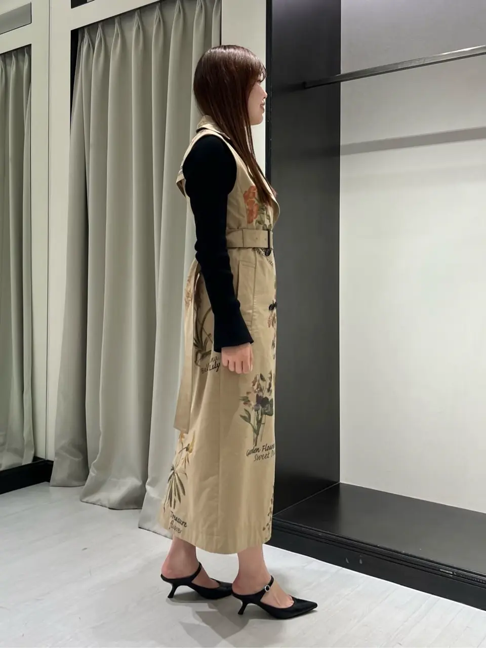 GRACE CONTINENTAL 赤坂 梨来 コーディネート画像