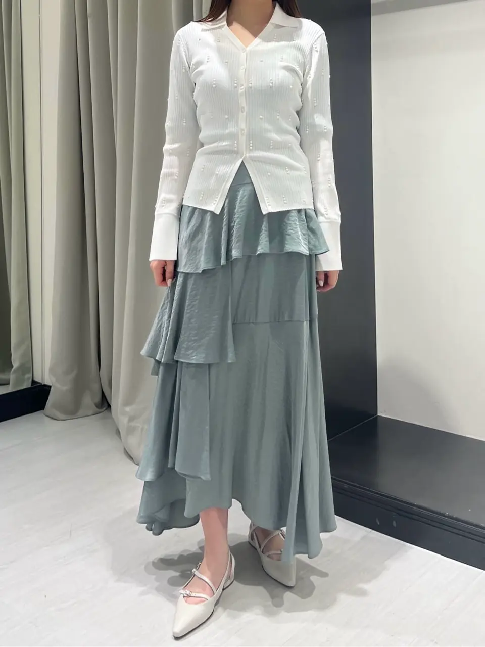 GRACE CONTINENTAL 赤坂 梨来 コーディネート画像