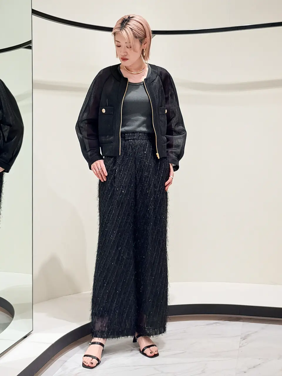 GRACE CONTINENTAL 今野　志保 コーディネート画像