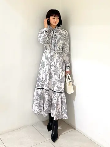 GRACE CONTINENTAL MORITA AI コーディネート画像