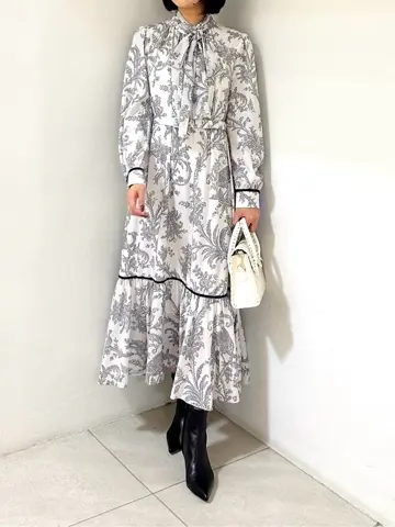 GRACE CONTINENTAL MORITA AI コーディネート画像