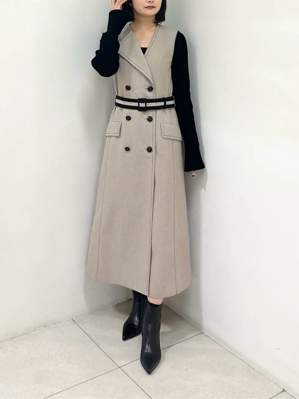 GRACE CONTINENTAL MORITA AI コーディネート画像