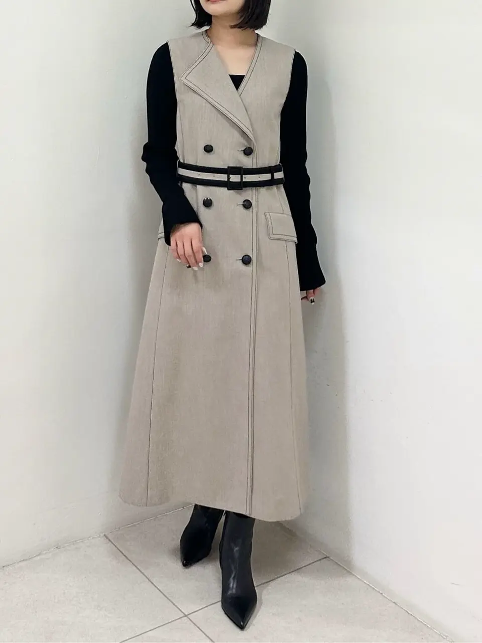 GRACE CONTINENTAL MORITA AI コーディネート画像