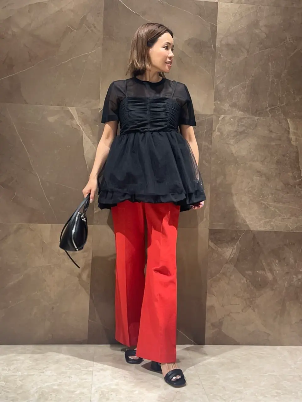 GRACE CONTINENTAL 穐山　香織 コーディネート画像