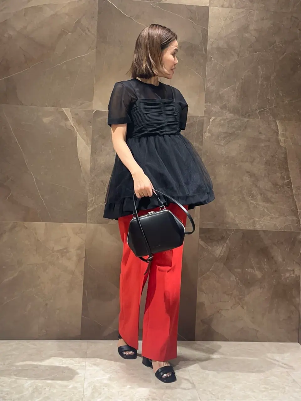 GRACE CONTINENTAL 穐山　香織 コーディネート画像