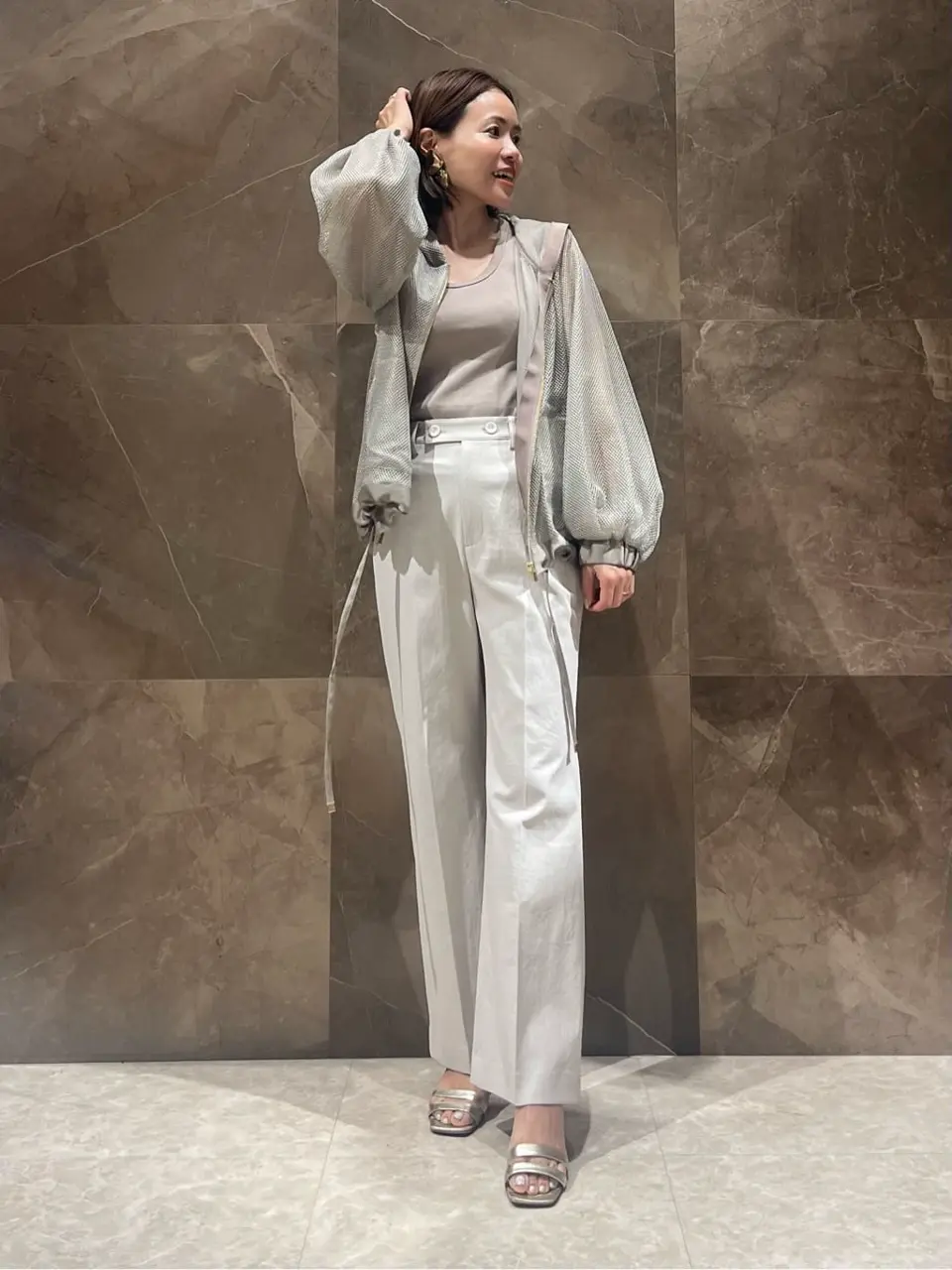 GRACE CONTINENTAL 穐山　香織 コーディネート画像