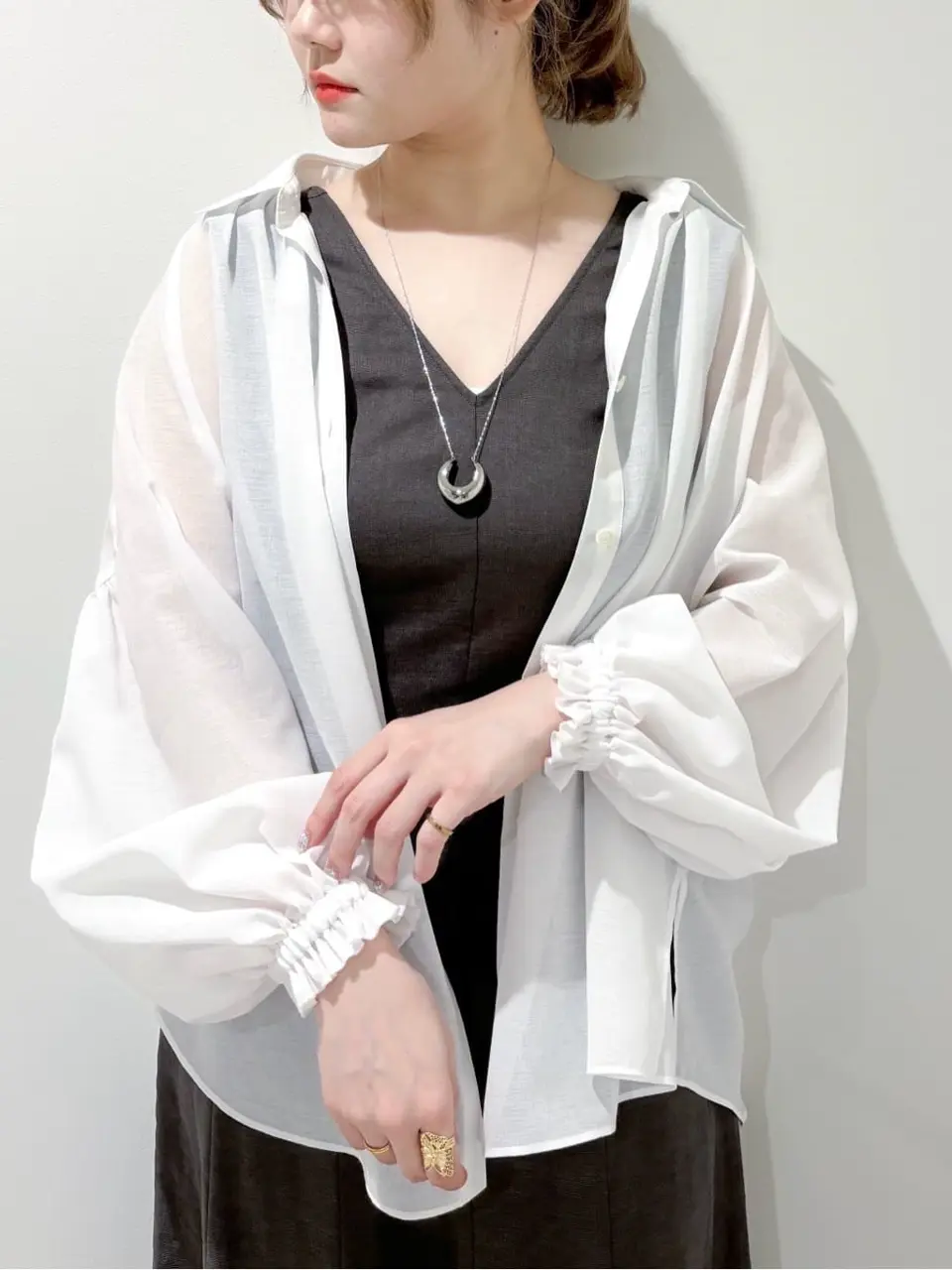 GRACE CONTINENTAL SAYUMI Nagashima コーディネート画像