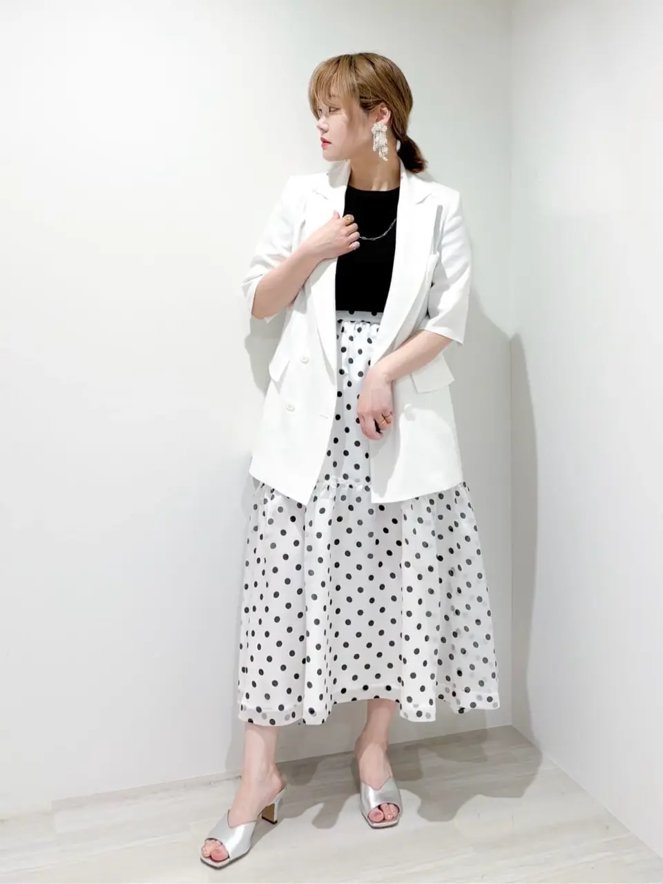 GRACE CONTINENTAL SAYUMI Nagashima コーディネート画像