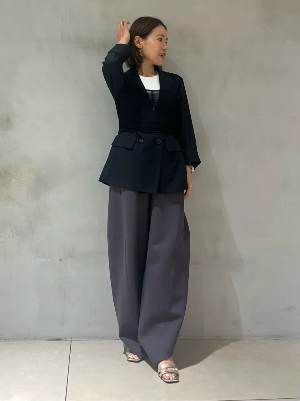 GRACE CONTINENTAL 穐山　香織 コーディネート画像