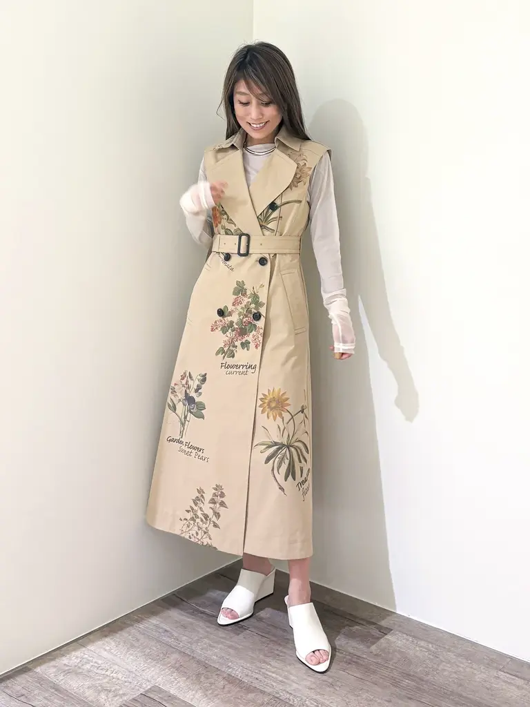 GRACE CONTINENTAL yukimi yonee コーディネート画像