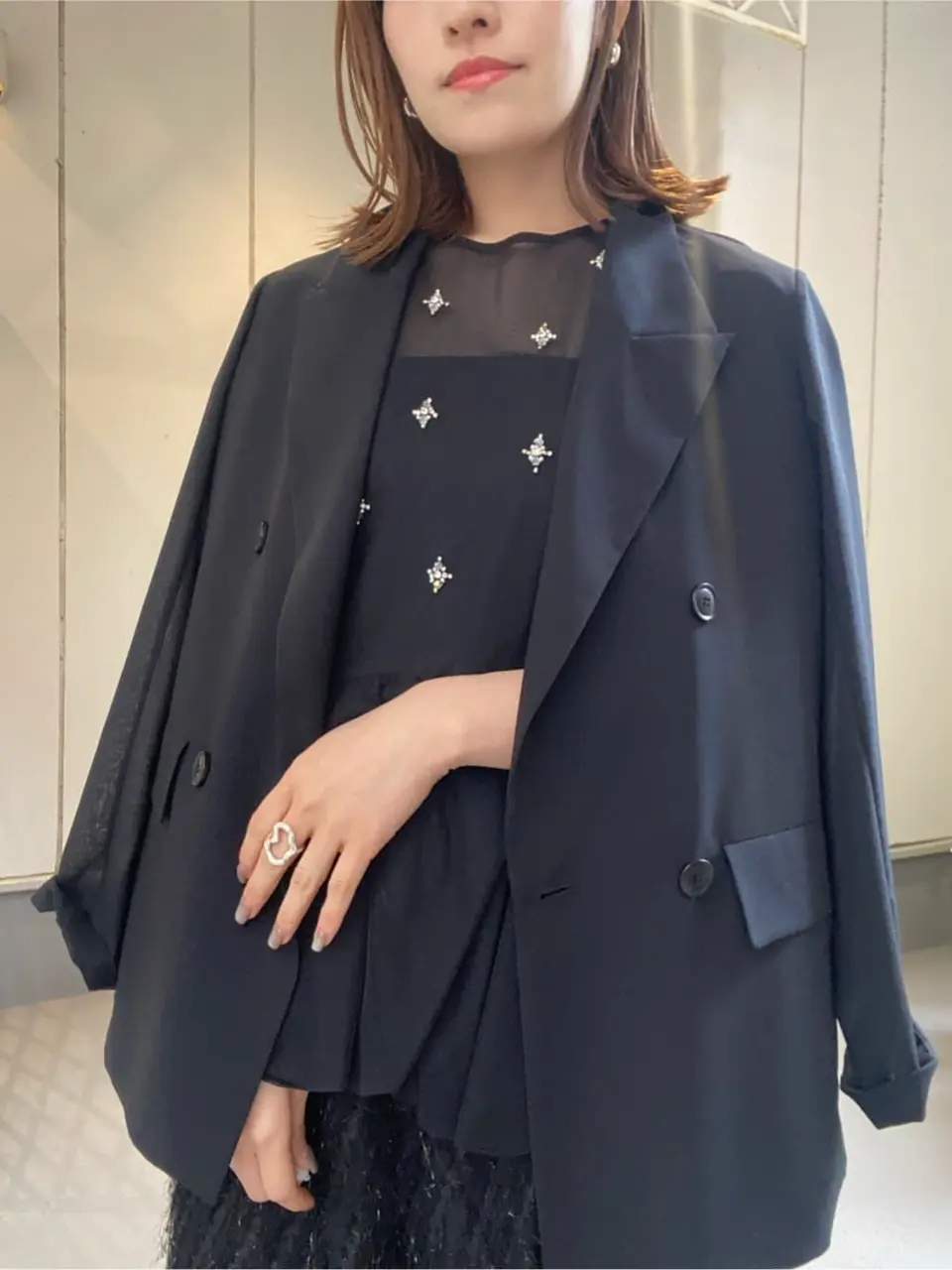 GRACE CONTINENTAL miyata コーディネート画像