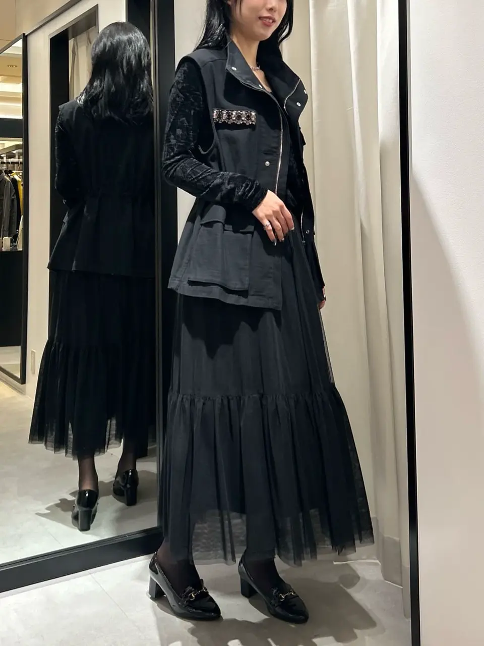 GRACE CONTINENTAL 端場　わかな コーディネート画像