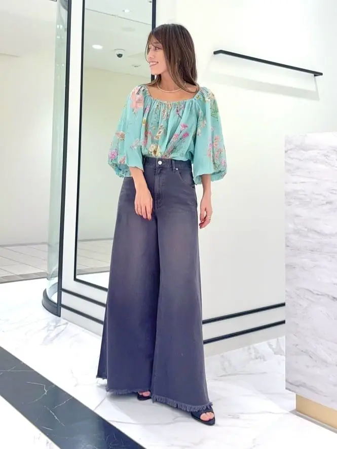 GRACE CONTINENTAL yukimi yonee コーディネート画像