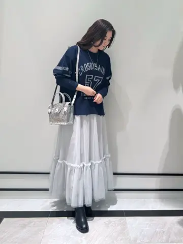 GRACE CONTINENTAL MOMOKO コーディネート画像