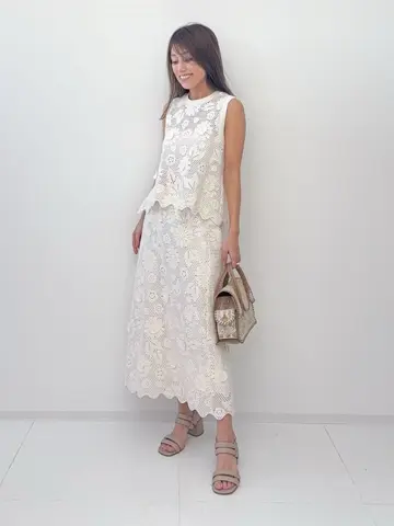 GRACE CONTINENTAL yukimi yonee コーディネート画像