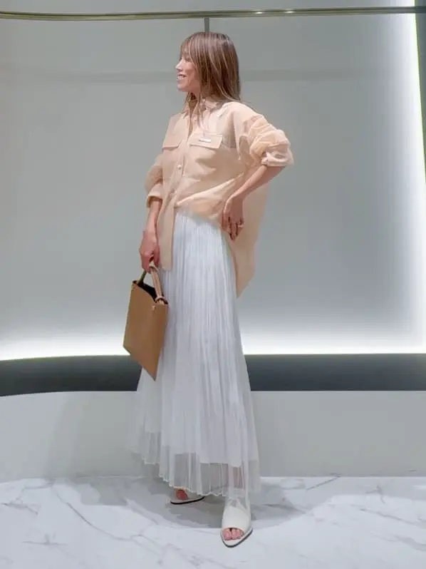 GRACE CONTINENTAL yukimi yonee コーディネート画像