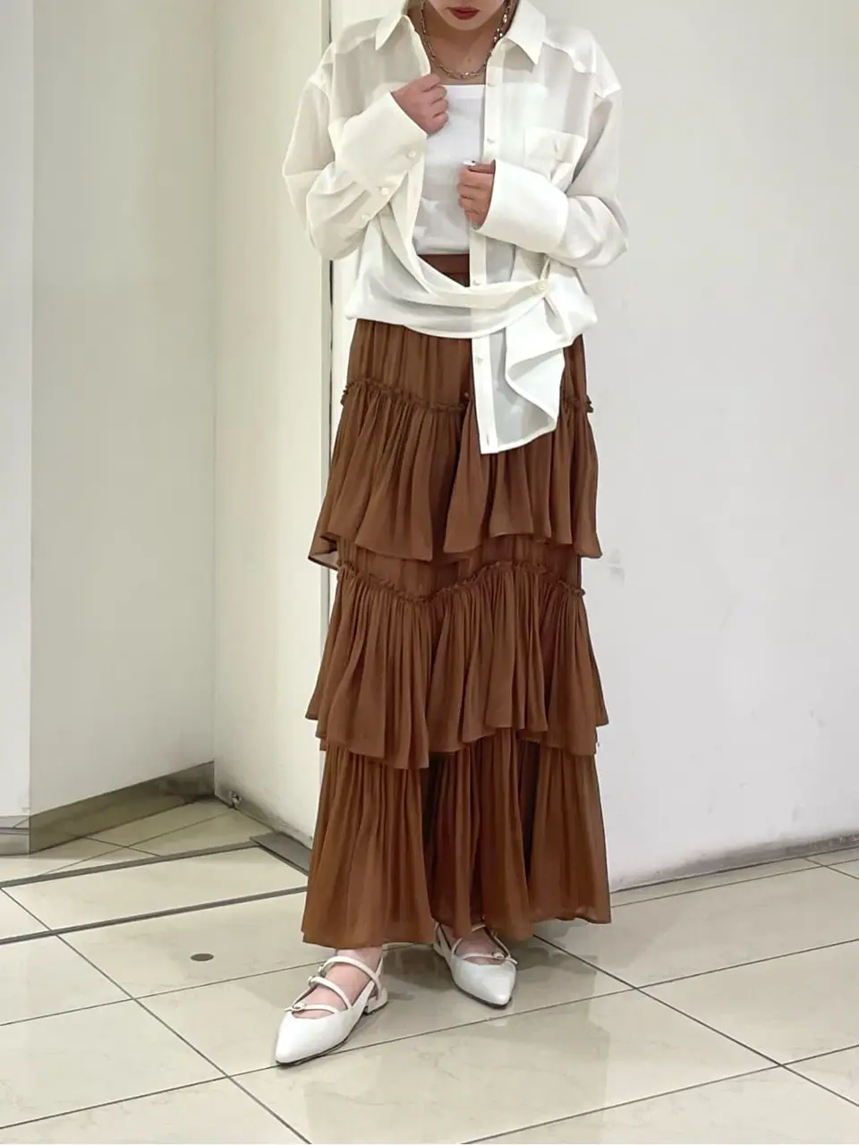 GRACE CONTINENTAL yoshi コーディネート画像