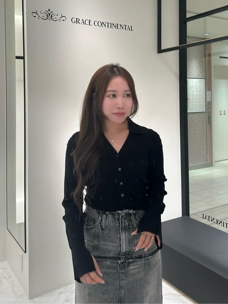 GRACE CONTINENTAL Kanon コーディネート画像