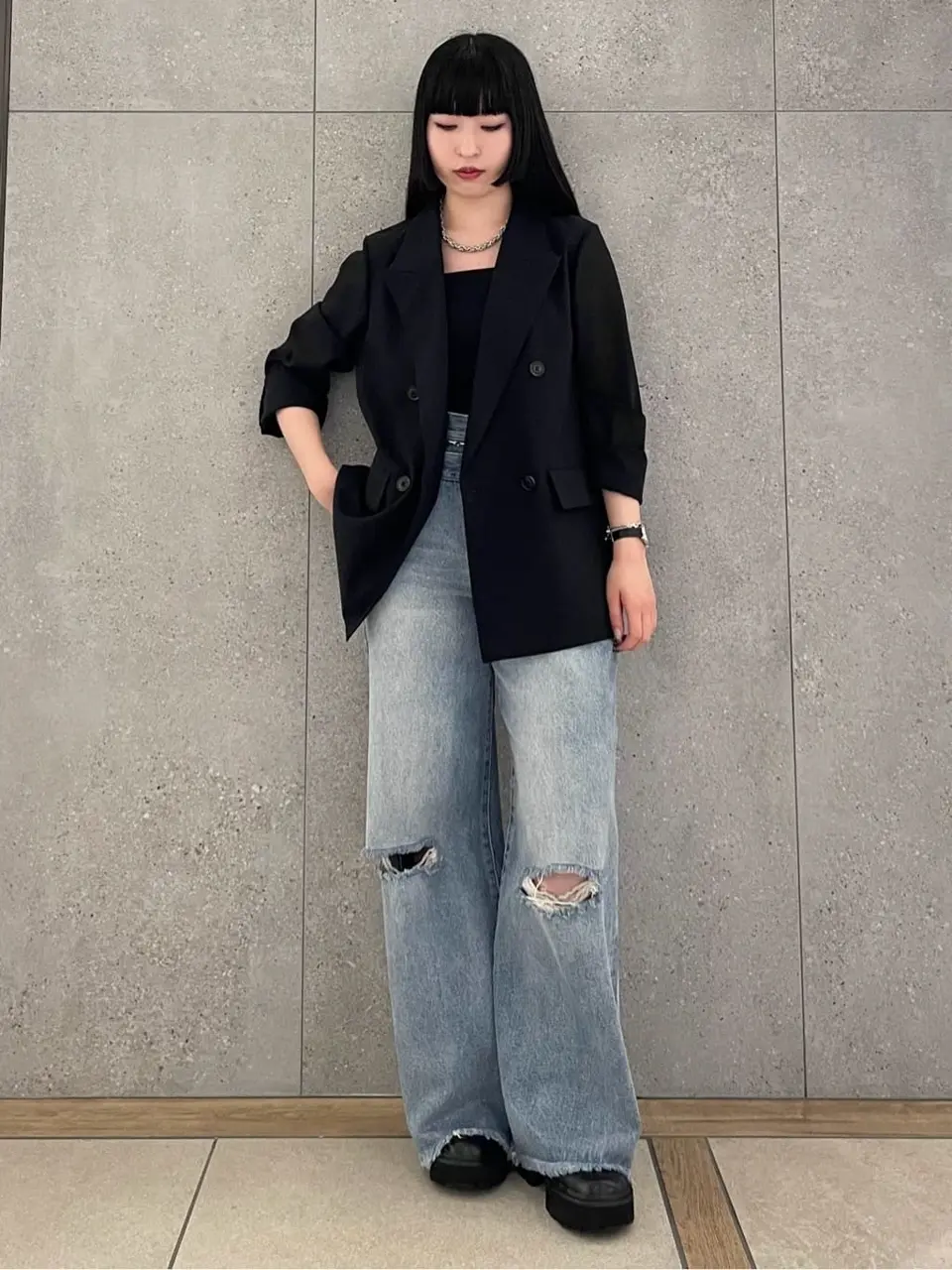 GRACE CONTINENTAL 清水　杏梨 コーディネート画像