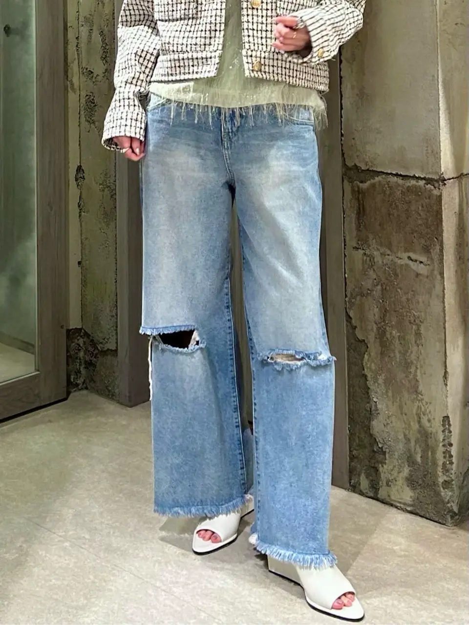 GRACE CONTINENTAL 志田　悠 コーディネート画像