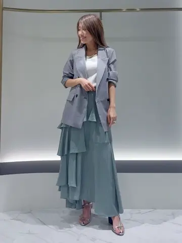 GRACE CONTINENTAL yukimi yonee コーディネート画像