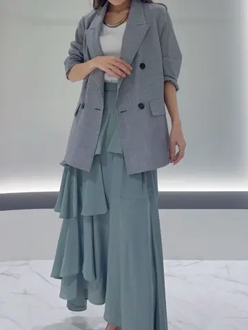 GRACE CONTINENTAL yukimi yonee コーディネート画像