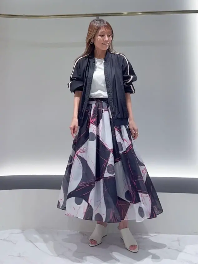 GRACE CONTINENTAL yukimi yonee コーディネート画像