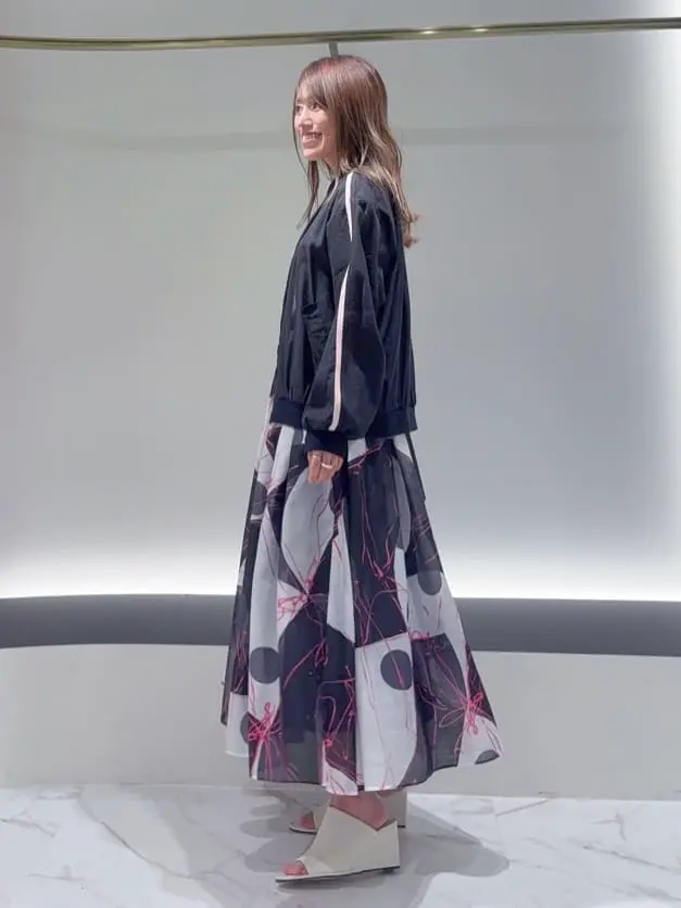 GRACE CONTINENTAL yukimi yonee コーディネート画像