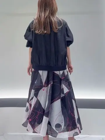 GRACE CONTINENTAL yukimi yonee コーディネート画像