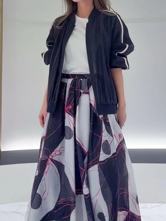 GRACE CONTINENTAL yukimi yonee コーディネート画像